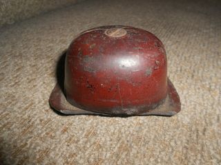 Vintage Pass Round Hat Bank - Cast Iron -
