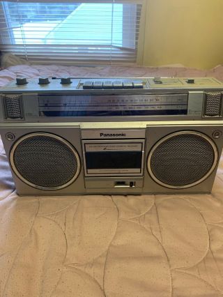 Vintage Panasonic Rx - 5015 Radio Cassette Boombox Ghettoblaster