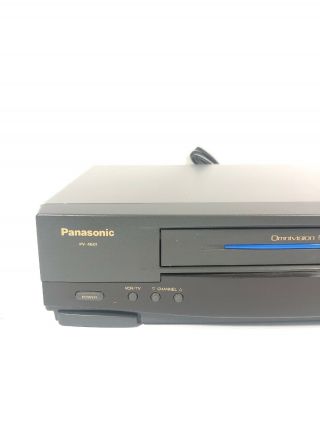 Panasonic PV - 4601 4 Head Omnivision VCR Recorder VHS Player w/ Remote 2