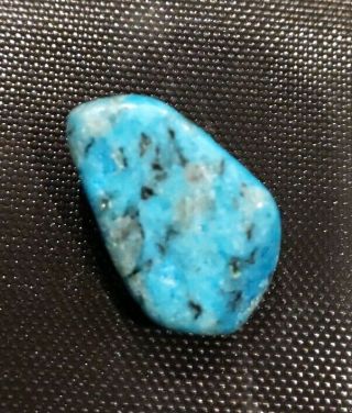Vtg Loose Natural Turquoise Mineral Gemstone Stone Purchased At An Estate