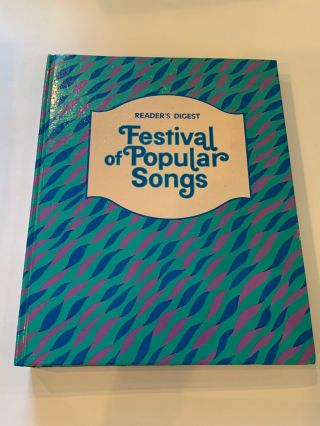 The Readers Digest Songbook Festival Of Popular Songs - Vintage 1977