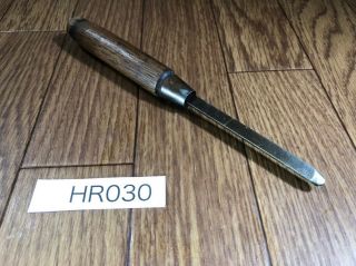 Japanese Vintage Chokokuto Wood Carving Tool Hand Chisel Knife Gouge 8mm Hr030