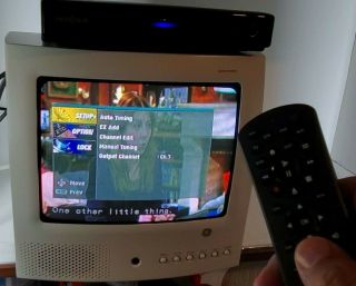 Ge Crt 9 " Color Tv Crt Color Gaming,  Digital Tuner,  Remote Video In Desc
