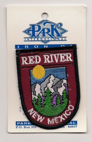 Red River Mexico Souvenir Ski Snowboard Patch