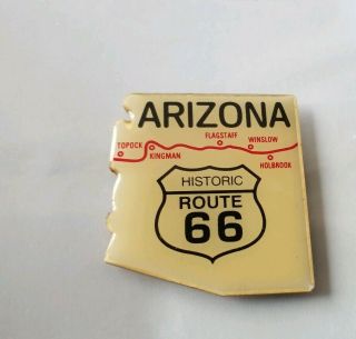 Arizona Historic Route 66 Travel Souvenir Metal Magnet