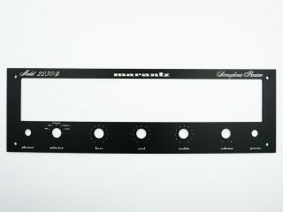 Marantz 2230 B 2230b Receiver Front Panel Faceplate (face Plate) Black