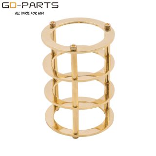 1pc Brass Tube Guard Protector Cover For 300b 2a3 845 805 Gold Plated Machined