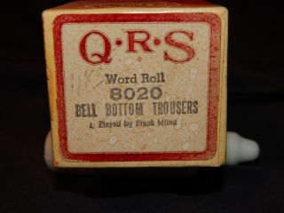 Vintage Qrs Player Piano Word Roll 8020 Bell Bottom Trousers