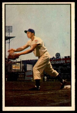 1953 Bowman Color 92 Gil Hodges Dodgers Nm To Nm,