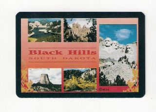 Deck Souvenir Playing Cards,  Black Hills,  Sd,  Mt Rushmore,  Devil 