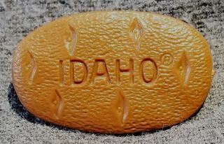 Lmh Pin Pinback Tie Lapel Idaho State Vegetable Potato Potatoes Spud Potato