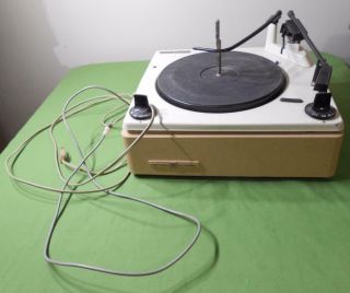 Vintage Voice Of Music Record Player Turntable V - M Model 1468 Changer Base Nr