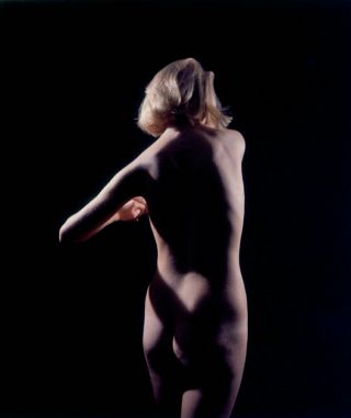 Vintage Sexy Model Color Transp.  1960s By Harry Amdur Nyc Photographer (nudes)