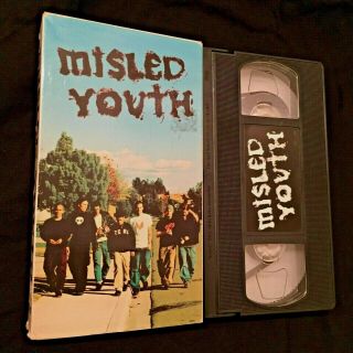 Zero Misled Youth Vintage Skate Video Skateboard Vhs 1999