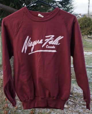 Vintage Souvenir Niagara Falls Canada Shirt Sweatshirt De Foxx