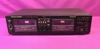 Marantz Sd565 Dual Logic Stereo Cassette Tape Deck Sd 565