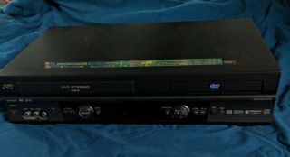 Jvc Model Hr - Xvc20u (r) Black Dvd Vhs Player Combo.