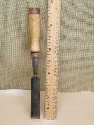 Old Wood Tools Vintage 3/4 25/32 " Bevel Edge Socket Chisel