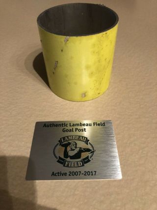 Lambeau Field Game Goal Post Green Bay Packers 2007 - 2017