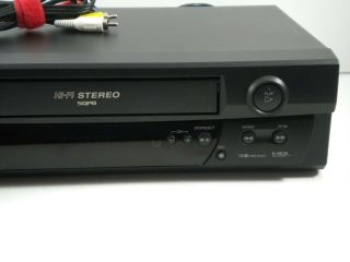 JVC VCR VHS Player 4Head Hi - Fi Stereo Video Cassette Recorder model HR - A591U 3