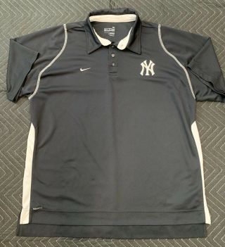 York Yankees Baseball Nike Polo Shirt Adult Men 