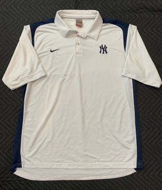 York Yankees Baseball Nike Polo Shirt Adult Men 