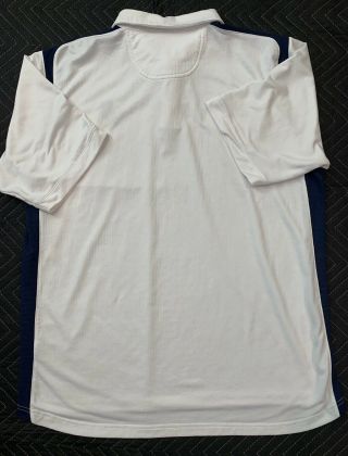 YORK YANKEES BASEBALL NIKE POLO Shirt ADULT MEN ' S XL WHITE 3