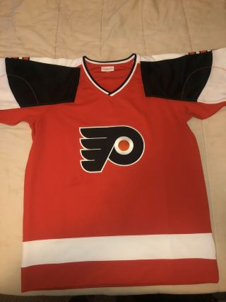 1974 - 75 Dave Schultz Flyers Mitchell And Ness Authentic Jersey Size 48 (xl)