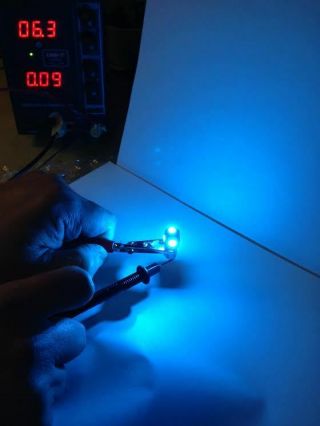 LED LAMP KITS - MC 2155 MC 2125 - AMPLIFIER - (COOL BLUE) DIAL METER (19 LAMPS) McIntosh 3