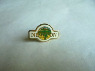 Cool Vintage Newton Iowa City Tourism Tourist Promo Enamel Lapel Pin Pinback