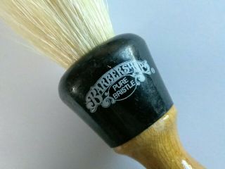 Vintage Barbershop Pure Bristle Shaving Brush 2