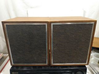 Pair Vintage Pioneer 16 - 43 Wood Bookshelf Speakers Japan 4 Watt 8 Ohms