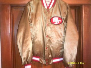 San Francisco 49ers 80,  S Jacket Size Large