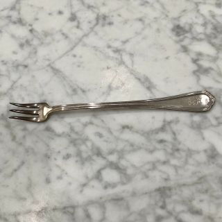 Chicago,  Rock Island,  And Pacific Railroad Silver Cocktail Seafood Fork