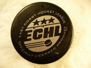 ECHL Peoria Rivermen 2000 North Conf Champs Official Hockey Puck Collect Pucks 2