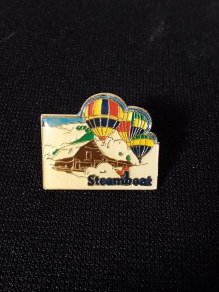 Vintage Steamboat Colorado Resort Lapel Or Hat Pin