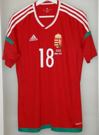 Match Worn Shirt Jersey Hungary National Team Hamburger Germany Dc United Mls