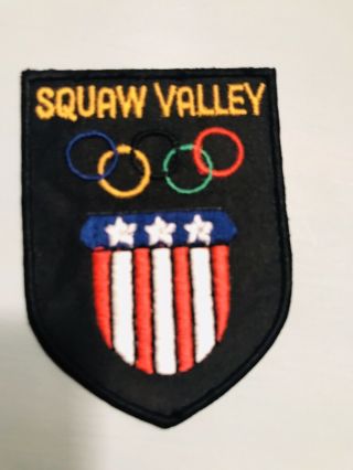 Vintage Squaw Valley Ski Patch -