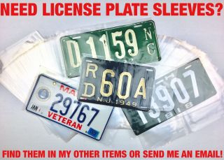 Recent Rhode Island Wave License Plate PAIR 745 - 303 2