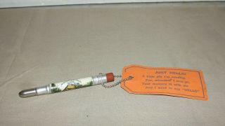 Vintage Souvenir Bullet Pencil - " Lincoln 