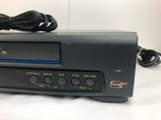 Panasonic PV - 7401 4 Head Omnivision VCR VHS Player with AV cable No Remote 3