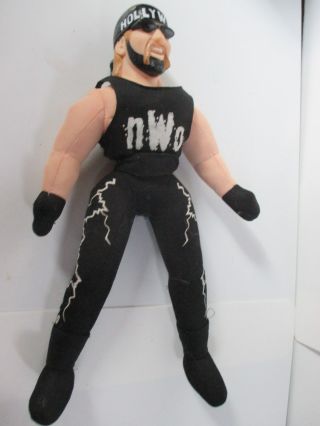 Nwo Hulk Hollywood Hogan Wcw Plush Wrestler Play By Play Vintage 1999