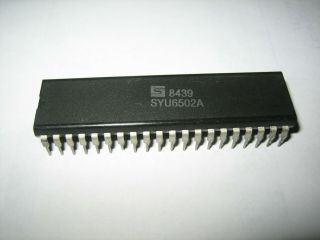 Synertek 1 (one) Piece Syu6502 Cpu Processor Nmos Dip 40 Vintage
