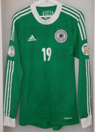 Match Un Worn Shirt Jersey Germany National Team Wc 2014 Version Bayern Borussia