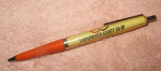 Vintage Leavenworth County Co - Op Advertising Ink Pen