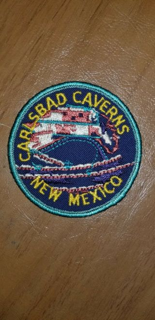 Carlsbad Cavern Embroidered Patch Mexico 3 "