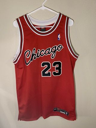 Michael Jordan 1984 Rookie Chicago Bulls 23 Red Classic Vintage Men 