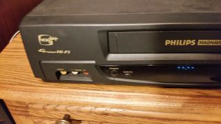 Phillips Magnavox 4 Head Hi - Fi VCR VHS Recorder VRZ362AT22 No Remote 2