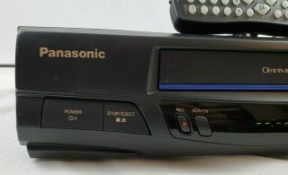 Panasonic Omnivision PVQ - V200 VCR VHS Player Recorder Remote 2