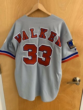 Montreal Expos Larry Walker Authentic Russell Athletic Jersey